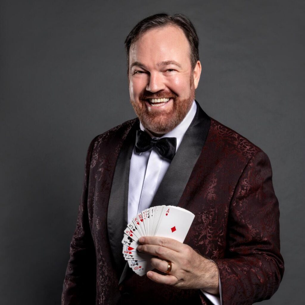 Matt Donnelly Mind Noodler - tuxedo with cards