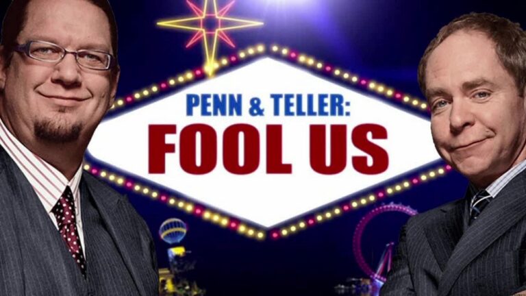 Penn & Teller: Fool Us sign with Penn Jillette and Teller