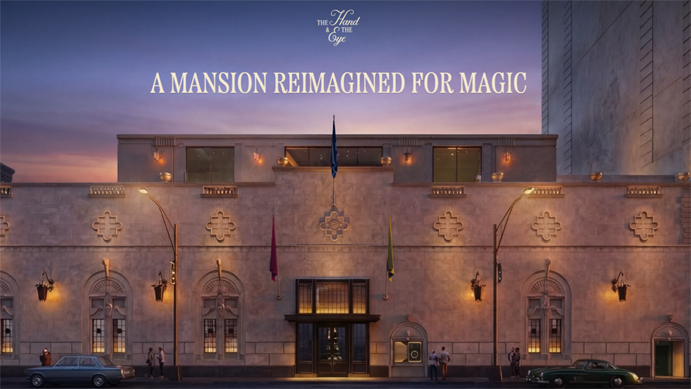 The Hand & The Eye mansion magic venue in Chicago